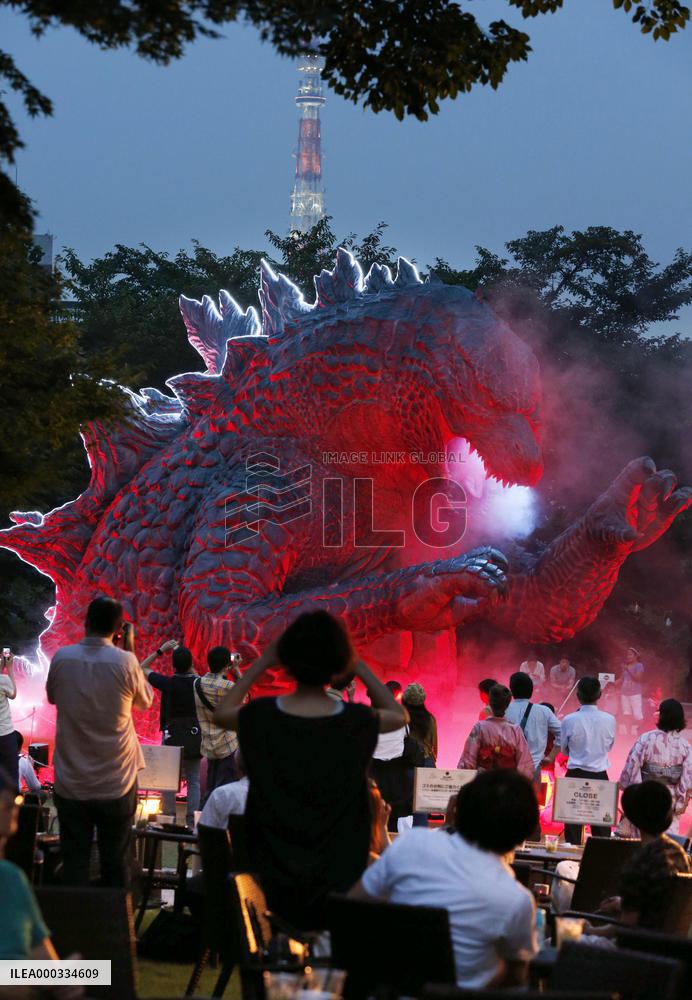 'Godzilla' mockup displayed before release of movie