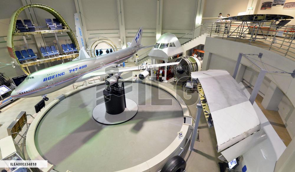 Inside view of Museum of Aeronautical Sciences