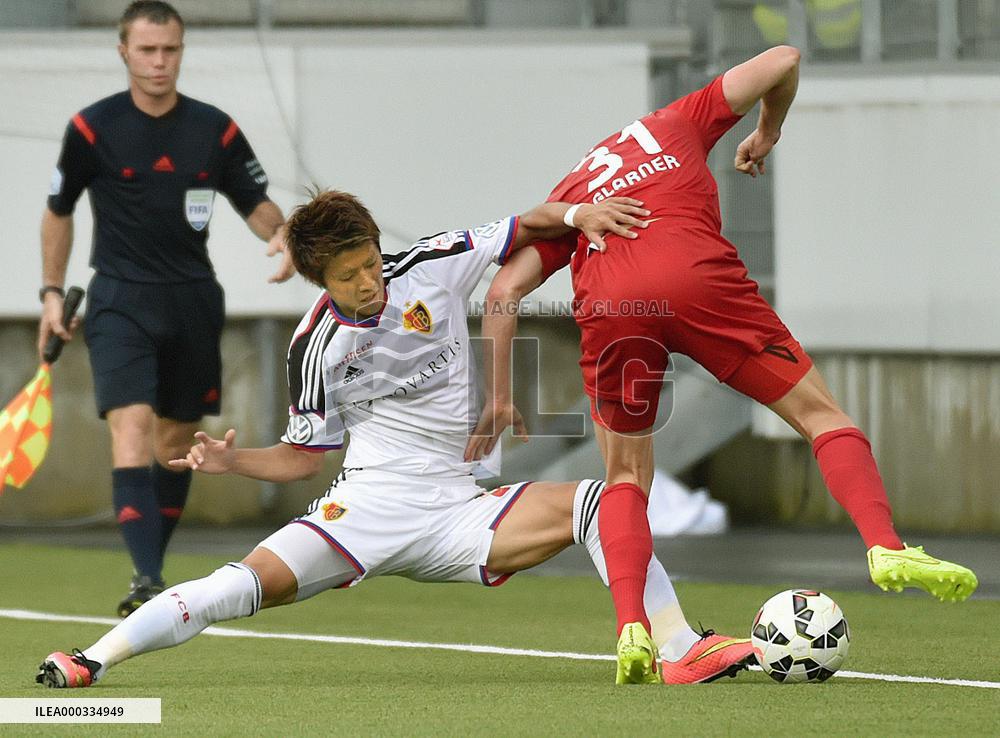 Japan striker Kakitani makes his debut at FC Basel