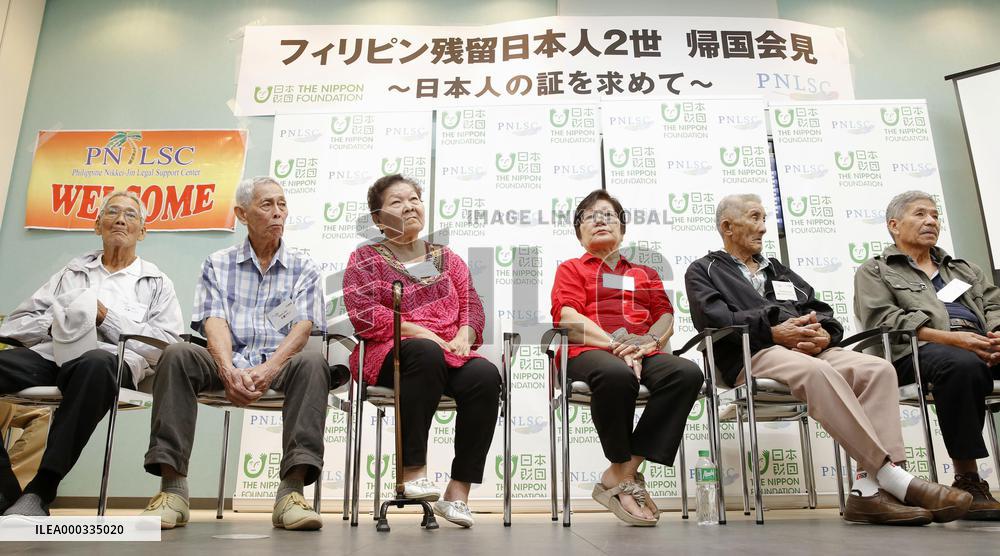 Japanese-Filipino war children seek Japanese citizenship