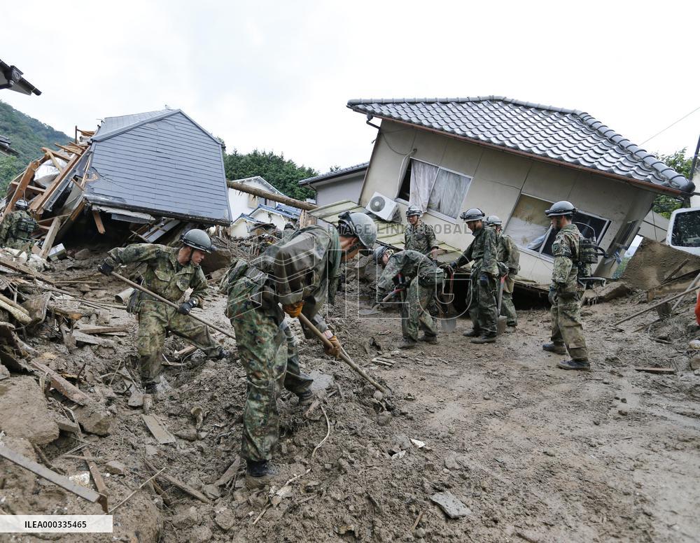 Landslide disaster in Hiroshima