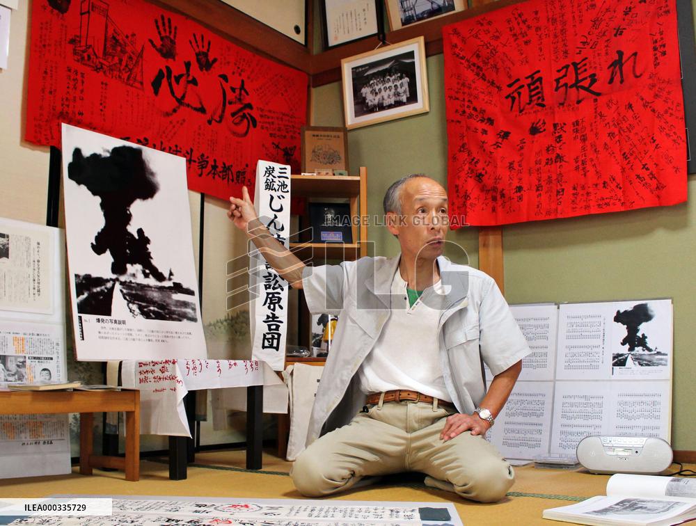 Son of worker at closed mine collects witness of history