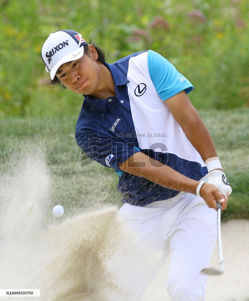 Matsuyama in 1st round Deutsche Bank golf