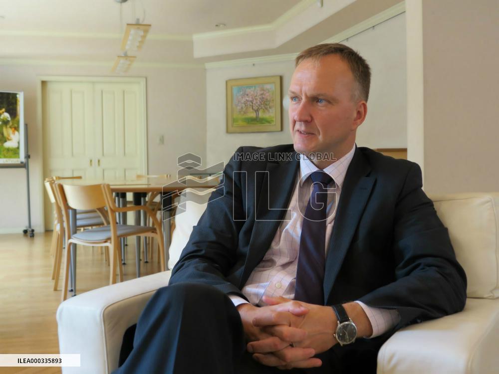Latvia sees Japan as partner in pursuit of proactive peace