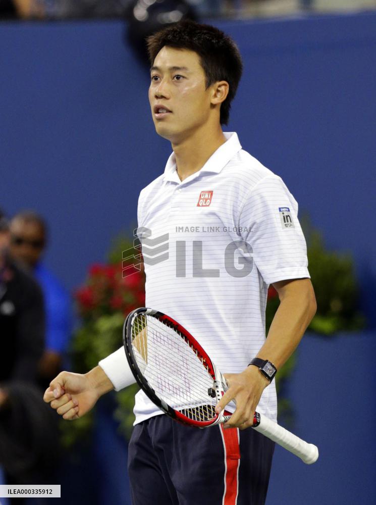 Nishikori reaches U.S. Open semifinals