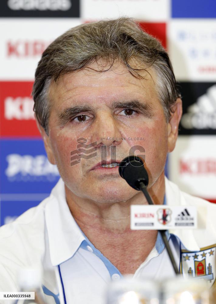 Uruguay assistant coach Otero