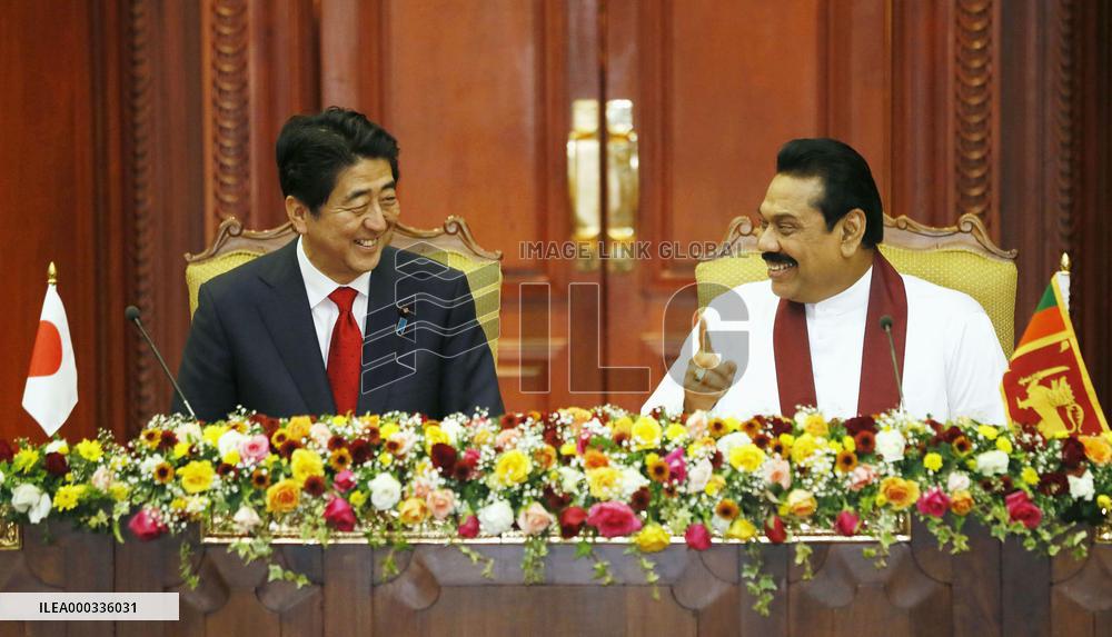 Abe in Sri Lanka
