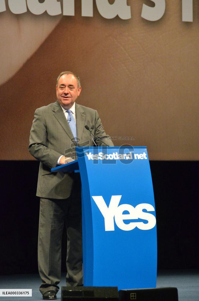 Scotland leader Salmond positive on independence vote