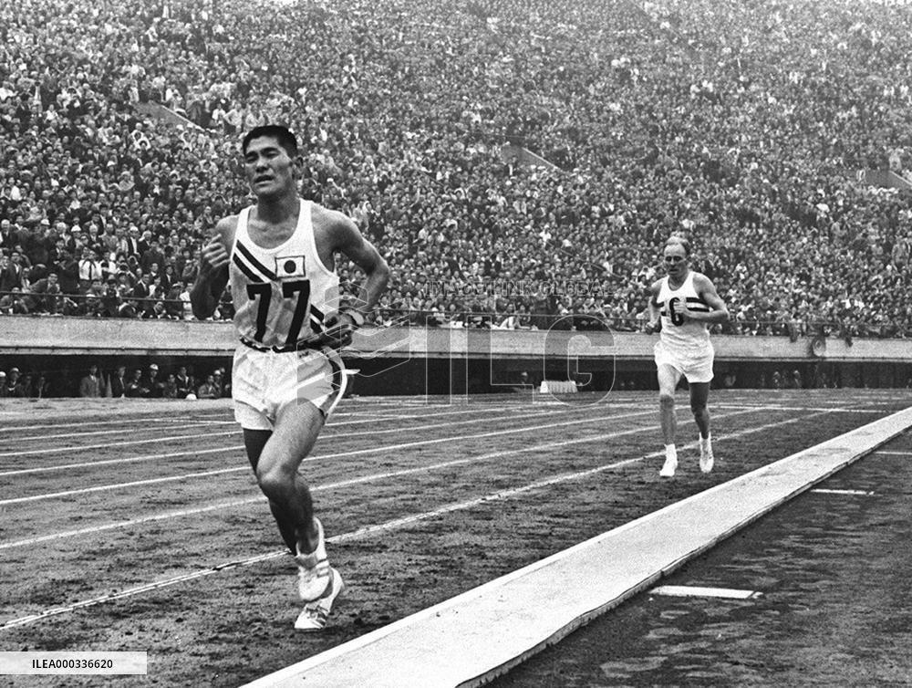 1964 Tokyo Olympics scene in Kyodo News 'Chronicle' series