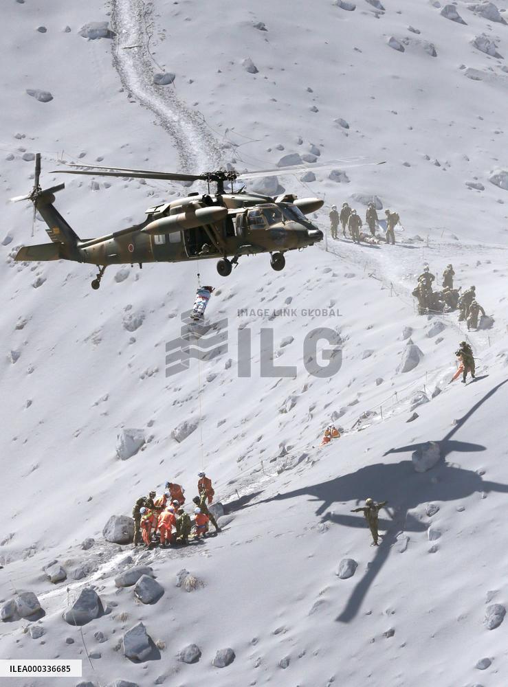 Photos from Mt. Ontake eruption