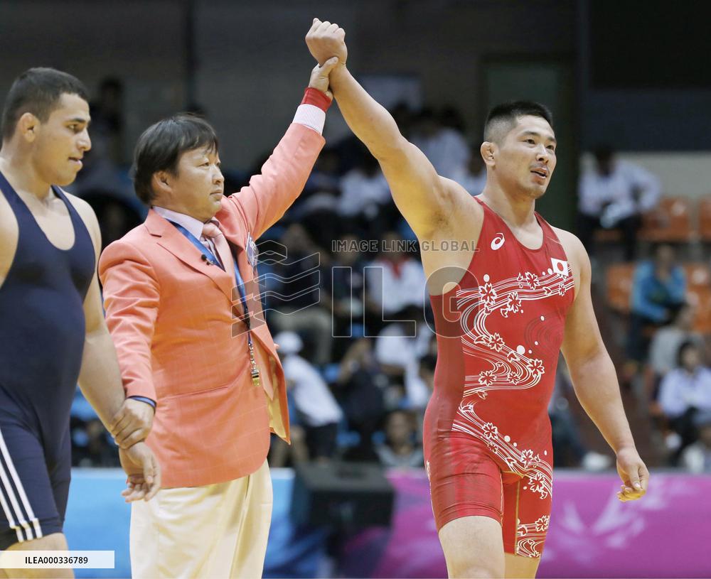 Saikawa wins bronze in men's Greco-Roman 98 kg