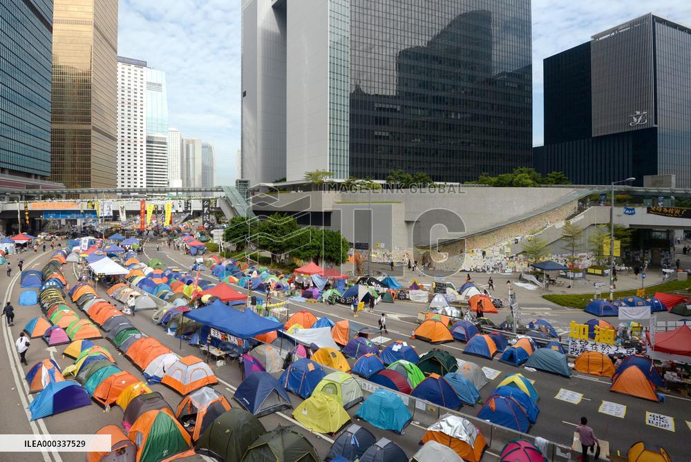 H.K. pro-democracy protests