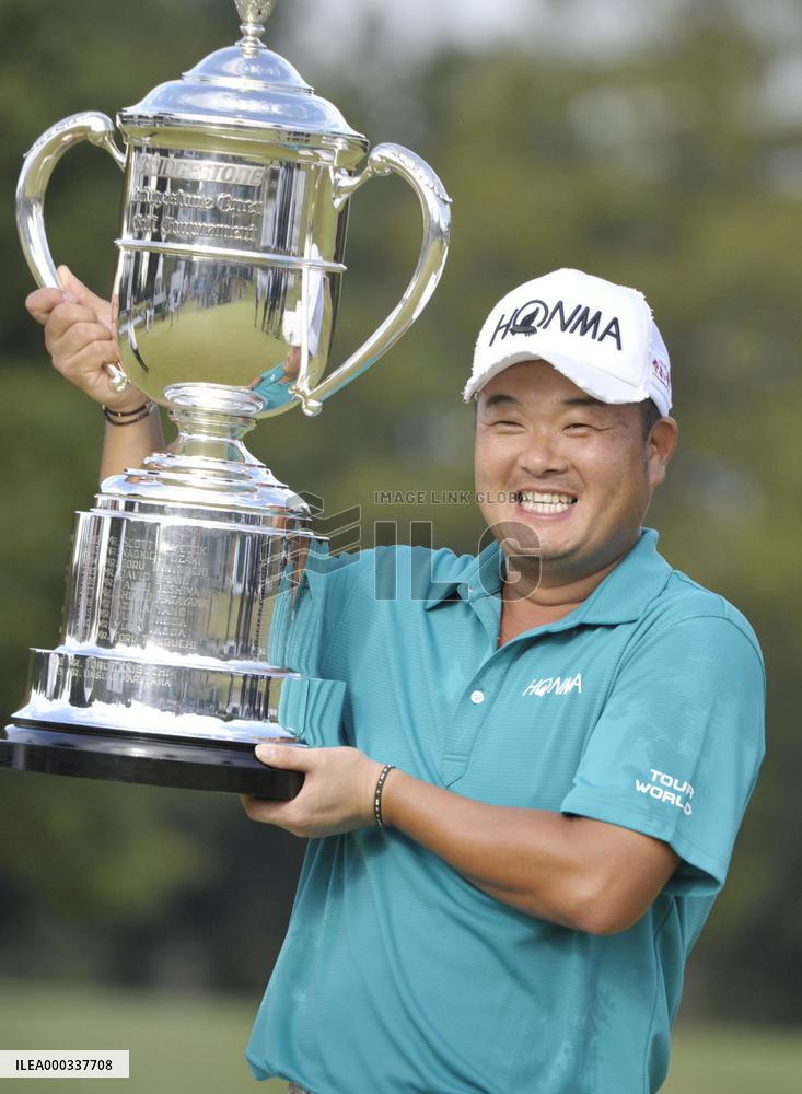 Oda wins Bridgestone Open golf tournament