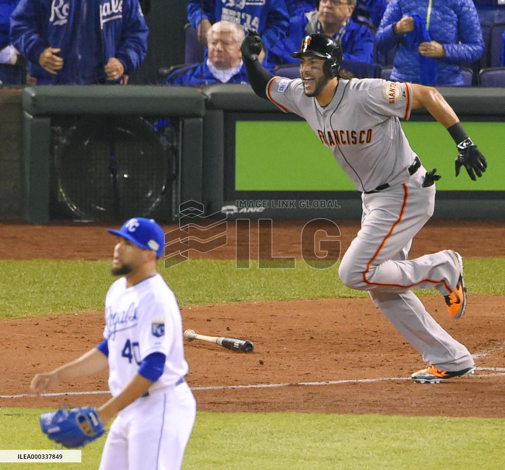 Giants win World Series