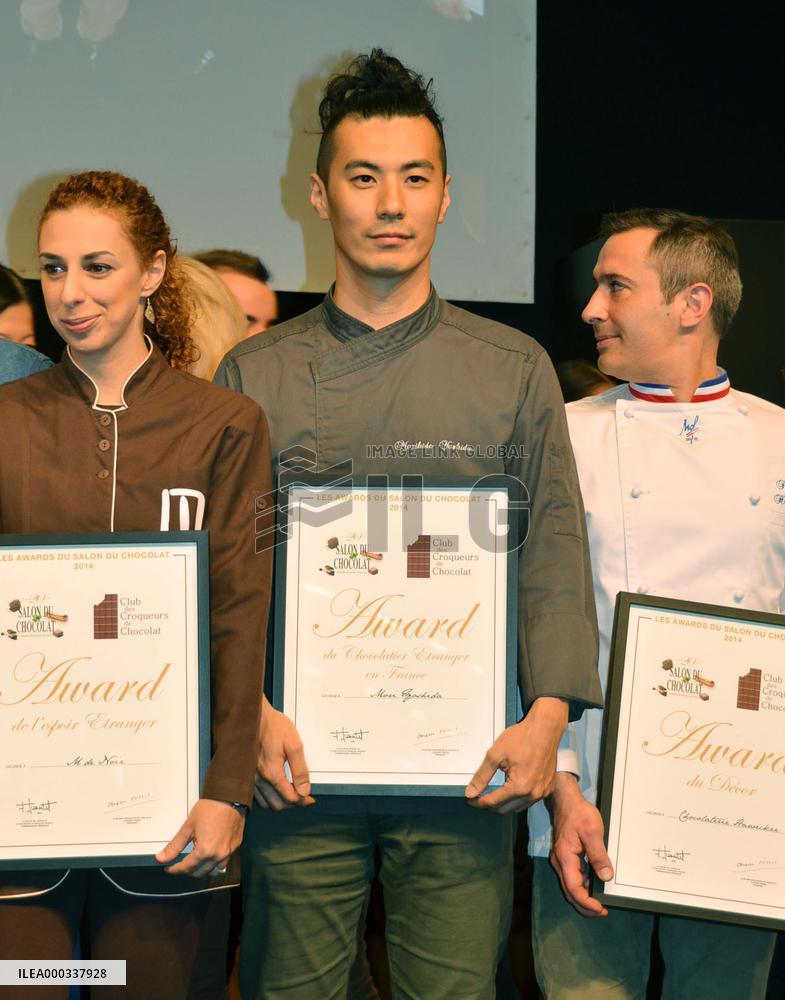 Japanese patissiers win top awards at Paris chocolate fair