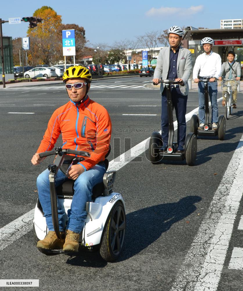 Segway-based wheelchair tested on open road