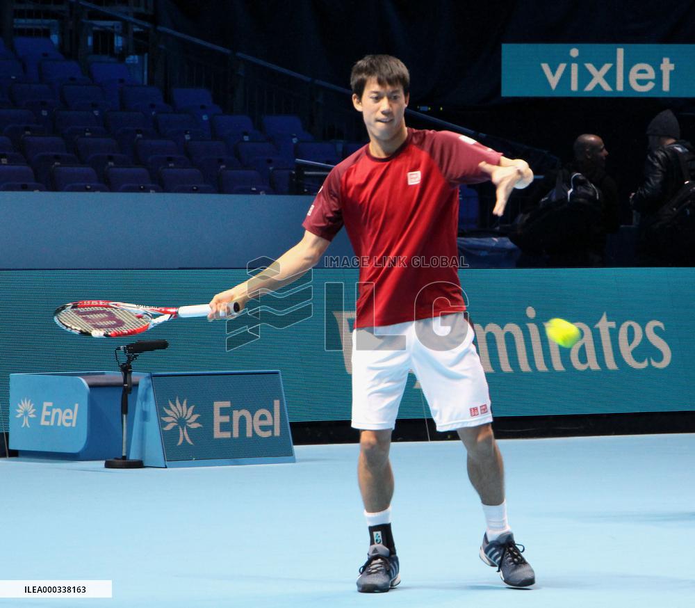 Japan's Nishikori ready for ATP Tour Finals