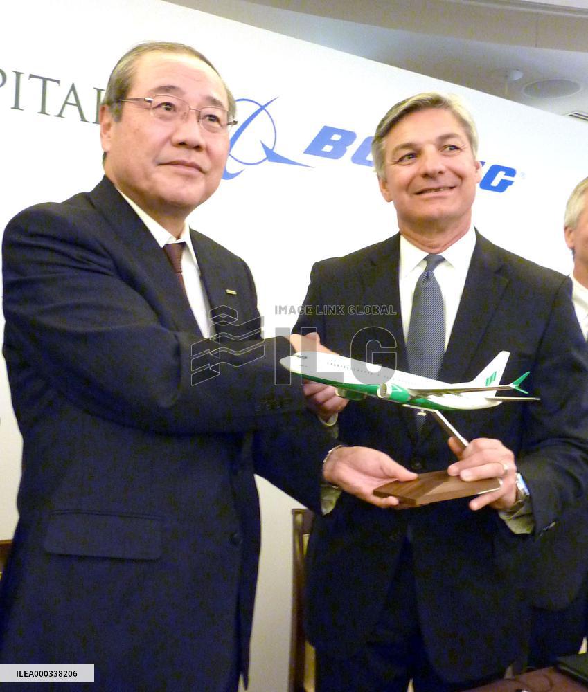 Sumitomo group to buy 80 small Boeing jets