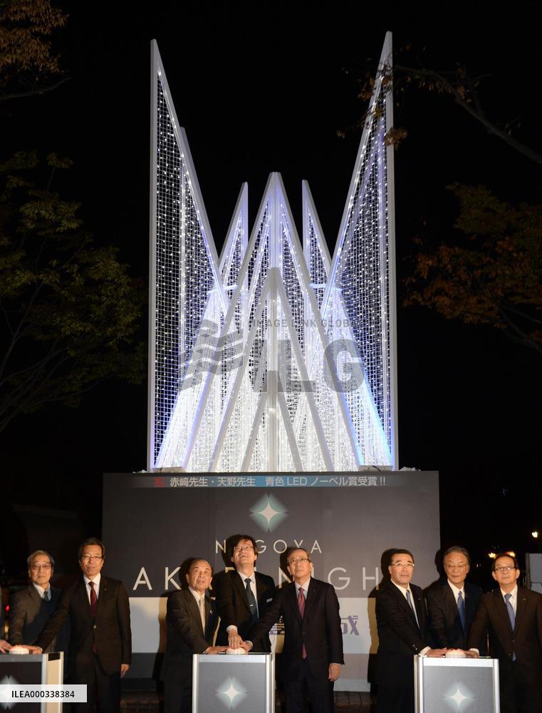 Winter illuminations light up Nagoya