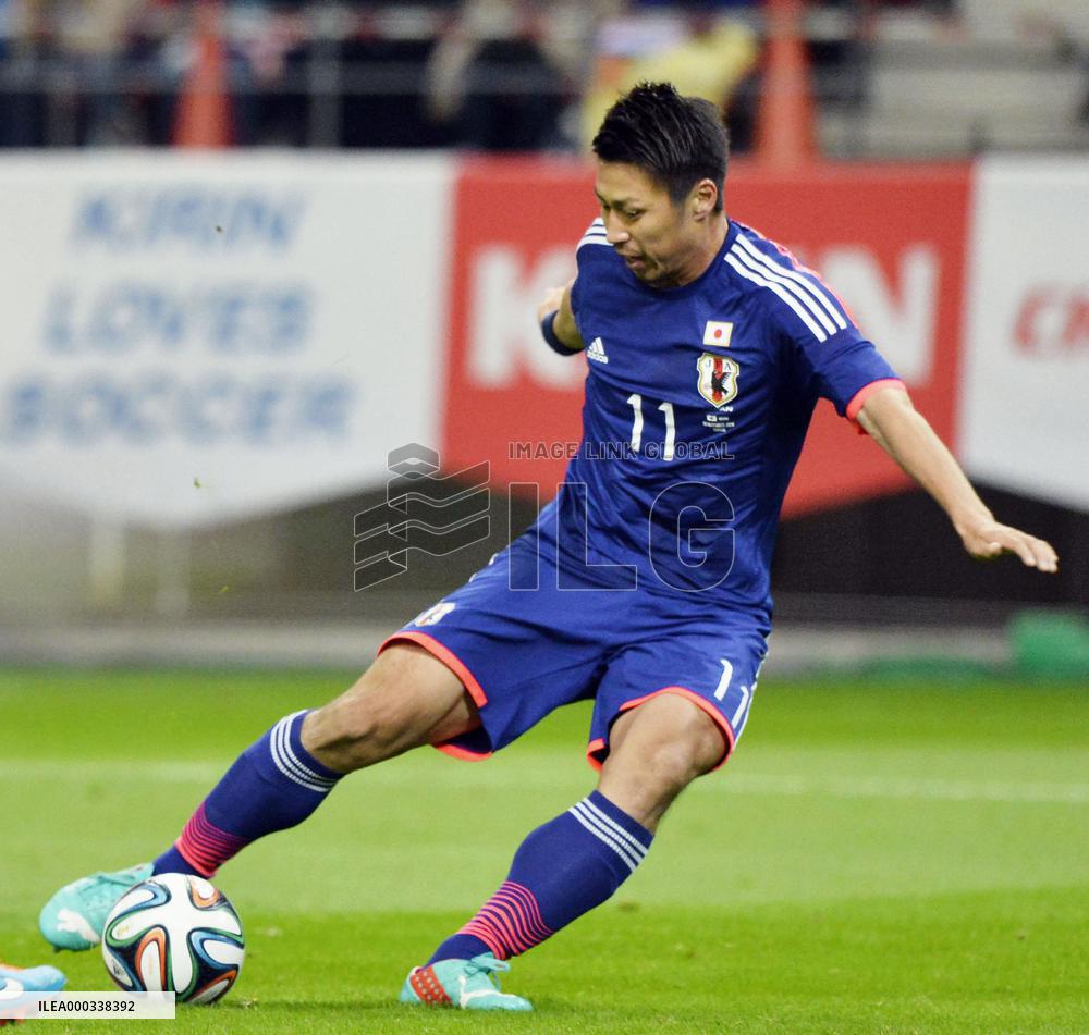 Japan win 6-0 in int'l friendly against Honduras
