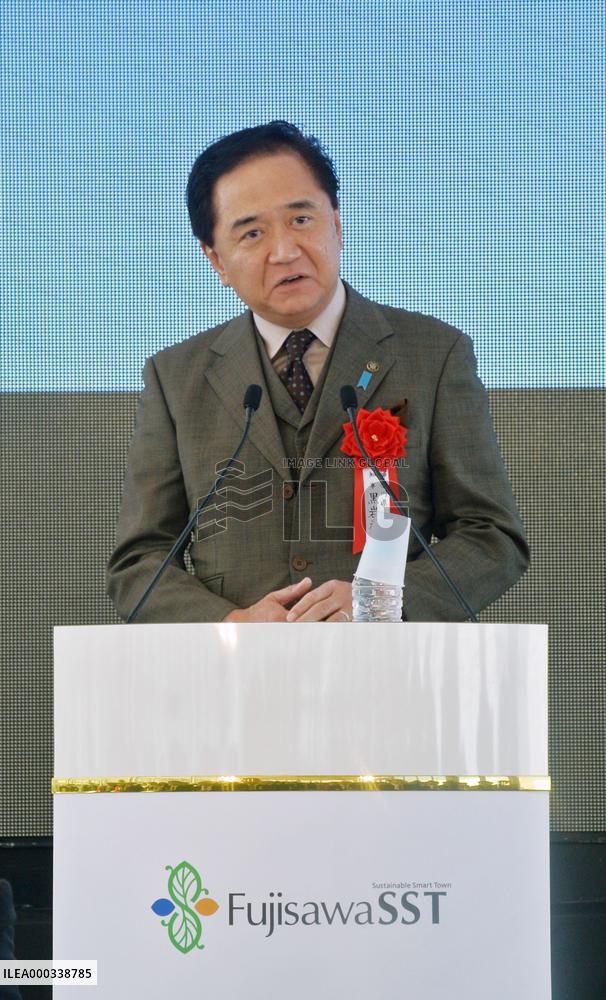 Panasonic showcases 'smart town' west of Tokyo