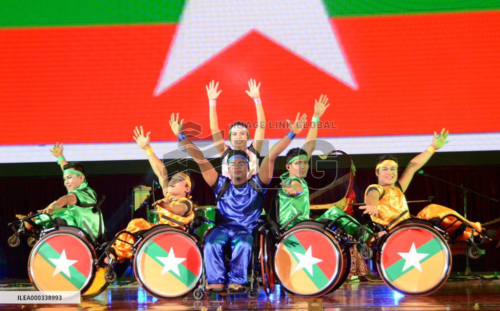 ASEAN arts festival for disabled held in Myanmar
