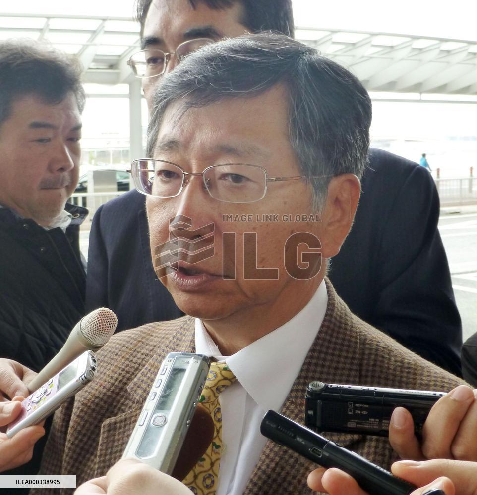 TPP chief negotiator meets with reporters