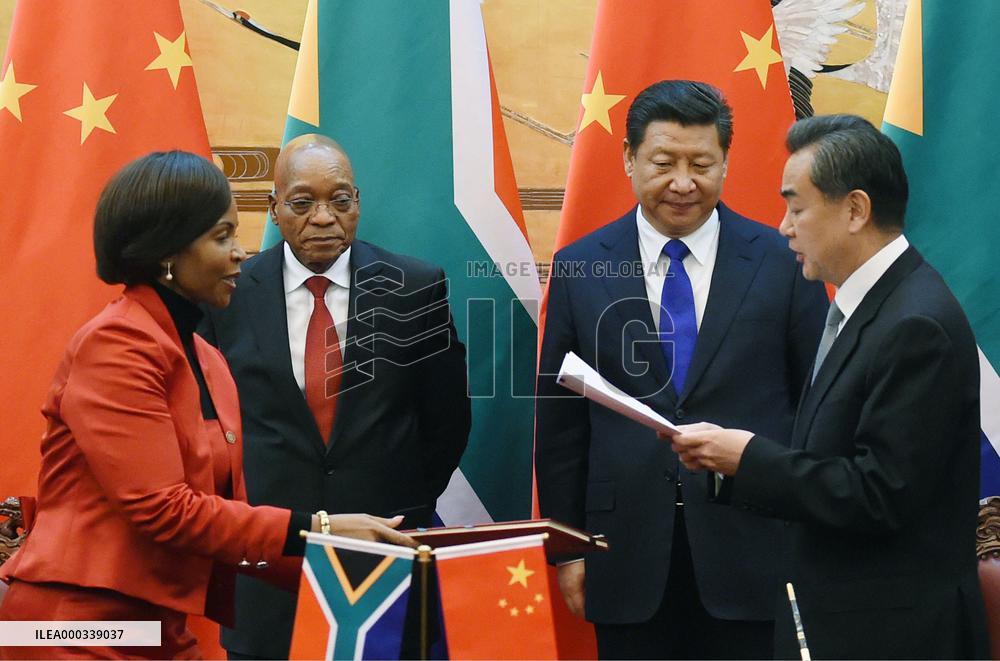 China, S. Africa seal comprehensive deal