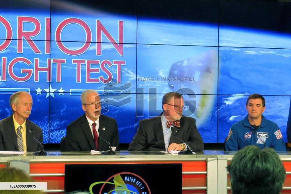 NASA successfully conducts 1st unmanned test flight of Orion