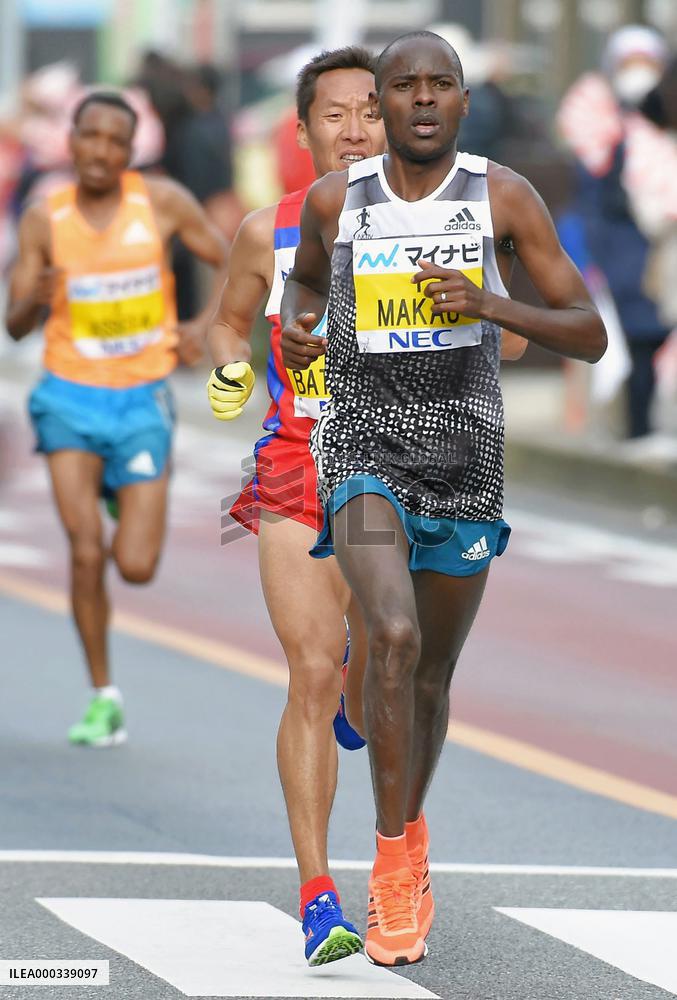 Kenya's Makau wins Fukuoka International Marathon