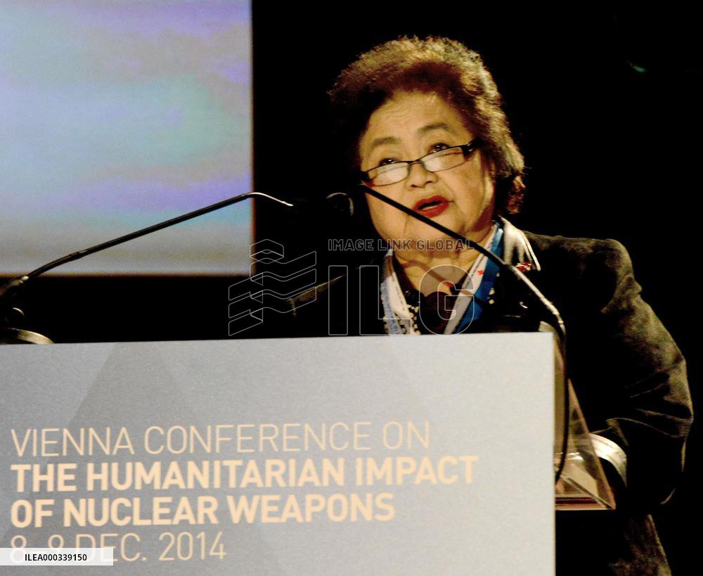Canada-residing A-bomb survivor appeals for nuke elimination
