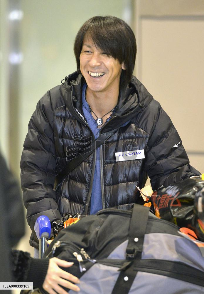 Ski jumper Kasai returns to Japan
