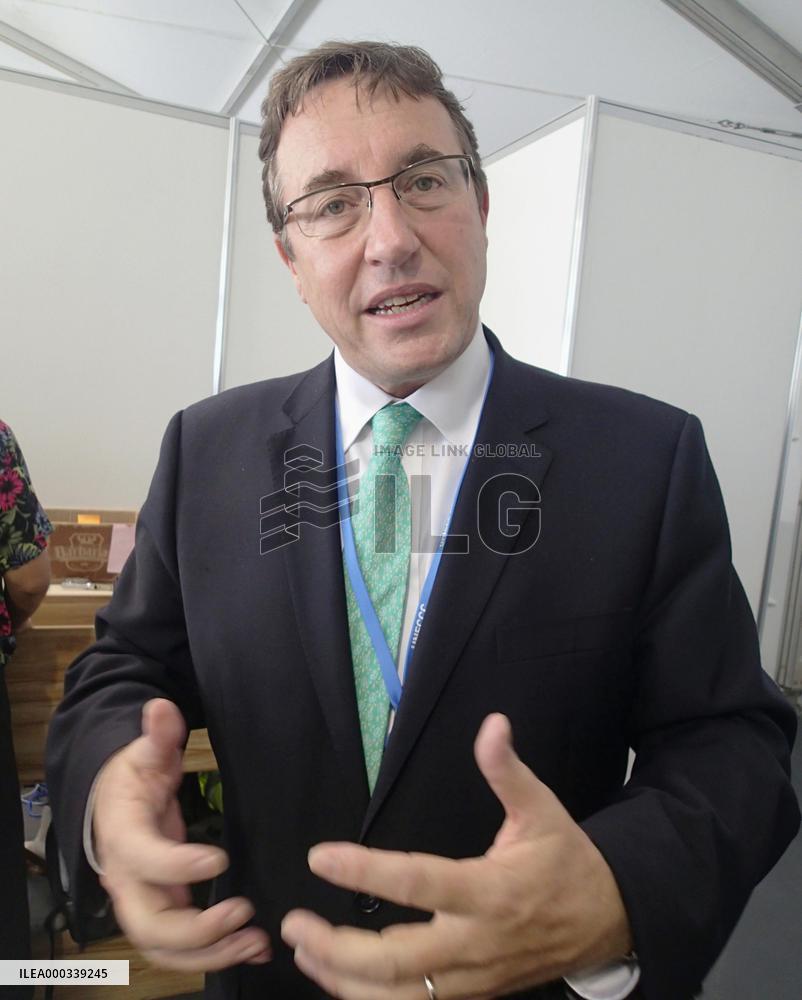 U.N. climate chief urges Japan to set emission cut goal