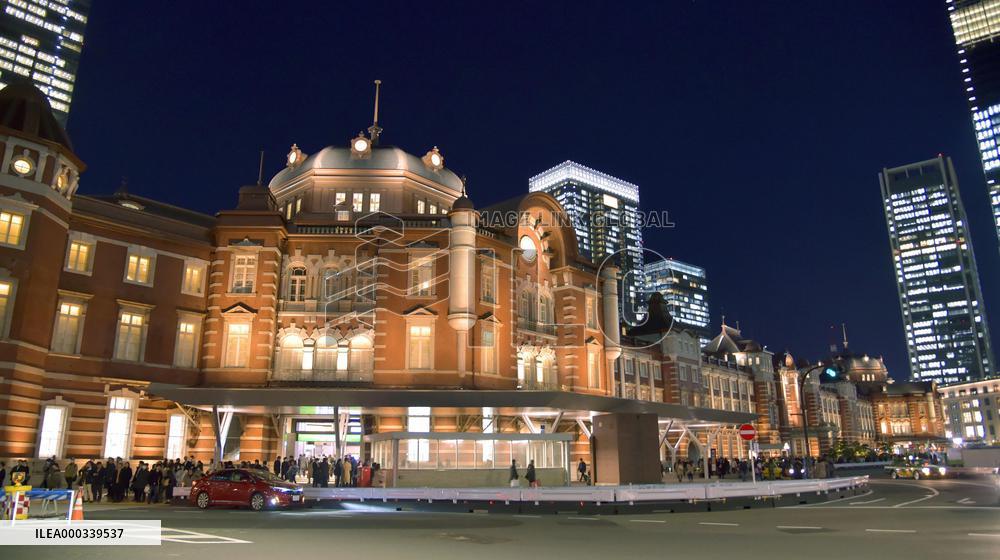Ceremony held to celebrate 100th anniv. of opening of Tokyo Station