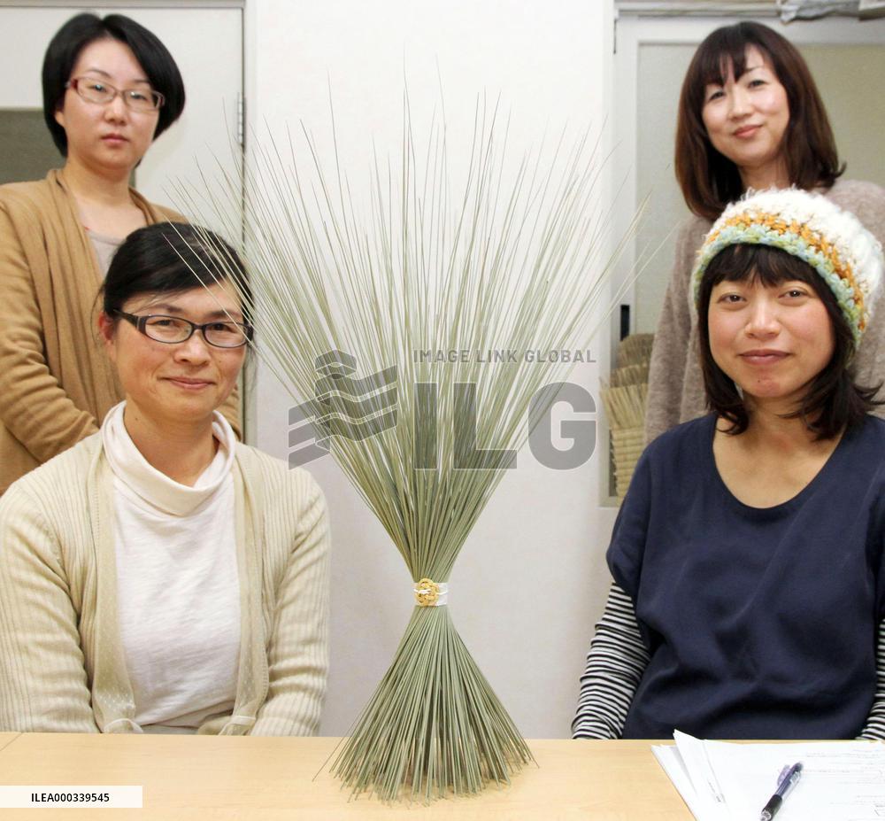 Western Japan women develop rush-using object