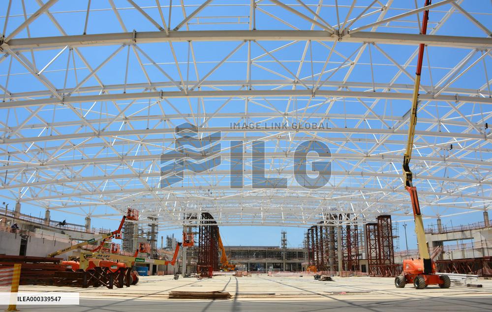Arena under construction for '16 Olympics