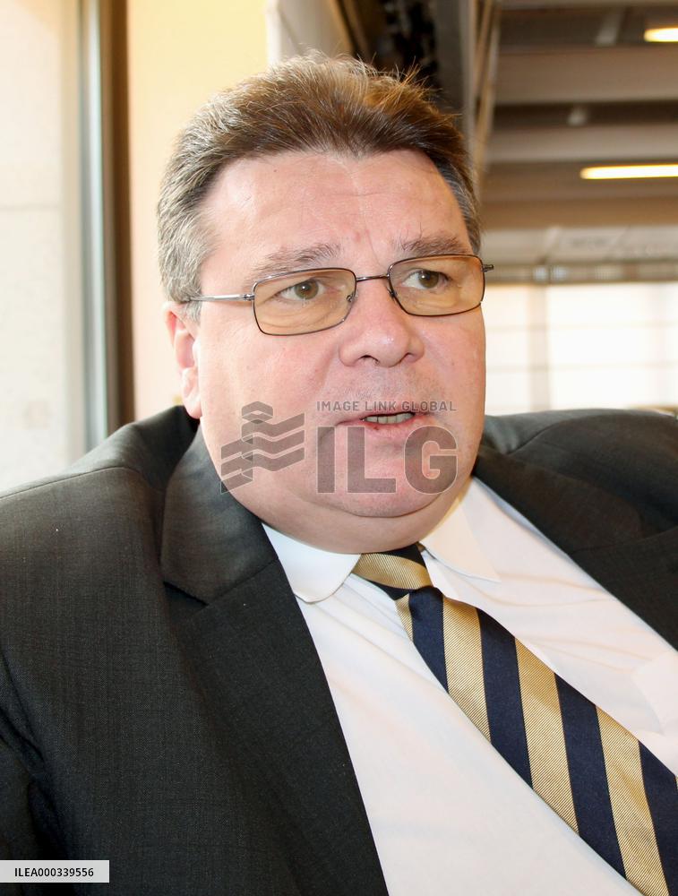 Lithuanian FM wants Japan to keep penalty for Russia