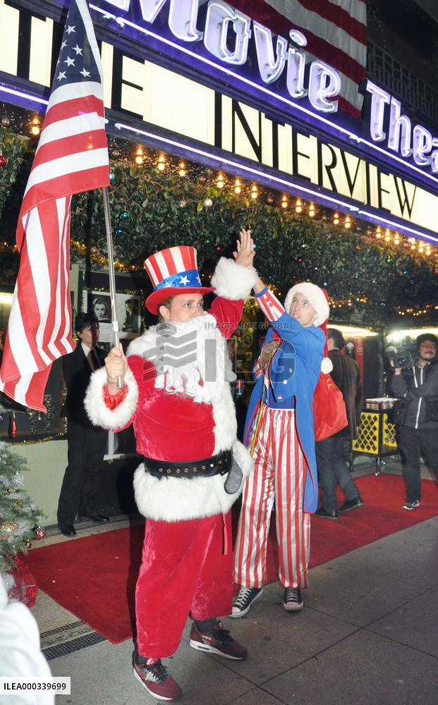 Sony comedy "The Interview" shown in U.S. theaters