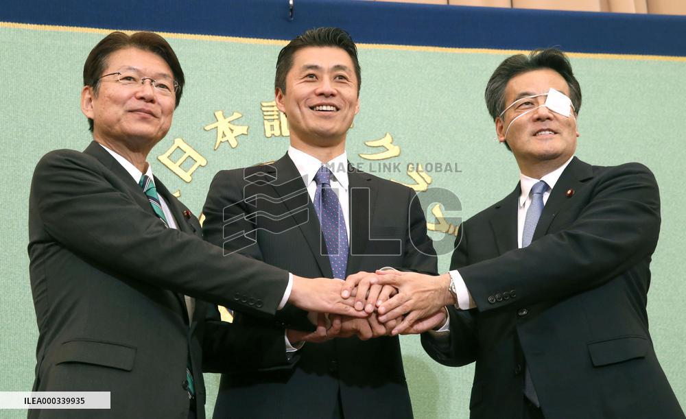 DPJ pres. candidates vow to prepare for double election in 2016