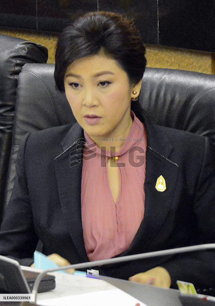 Yingluck fights impeachment in legislative assembly