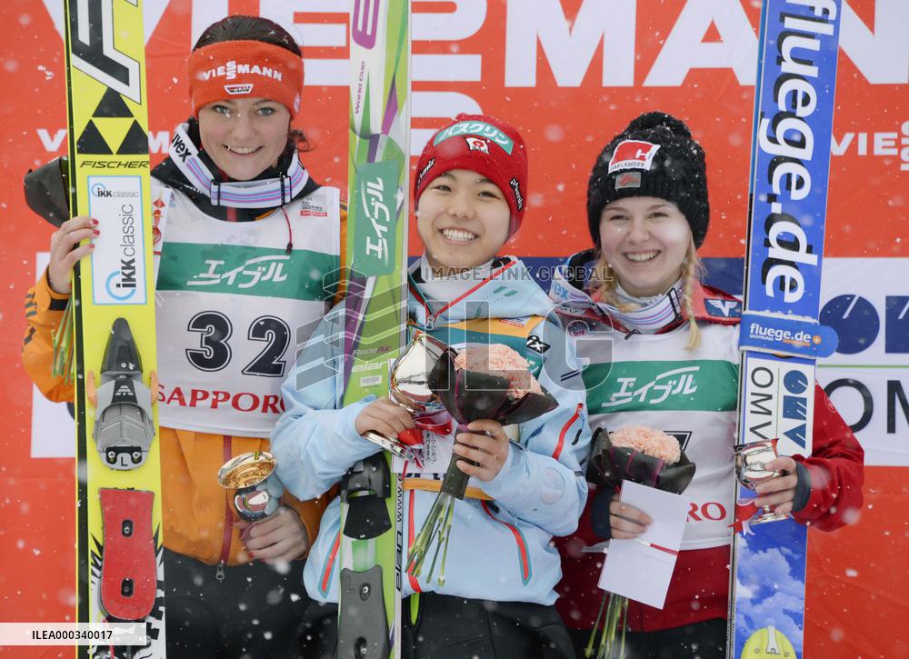 Japan's Takanashi rallies to win 2nd title of season
