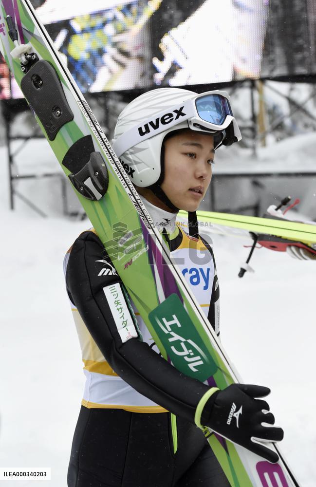 Japan's Takanashi misses podium in Zao ski jumping