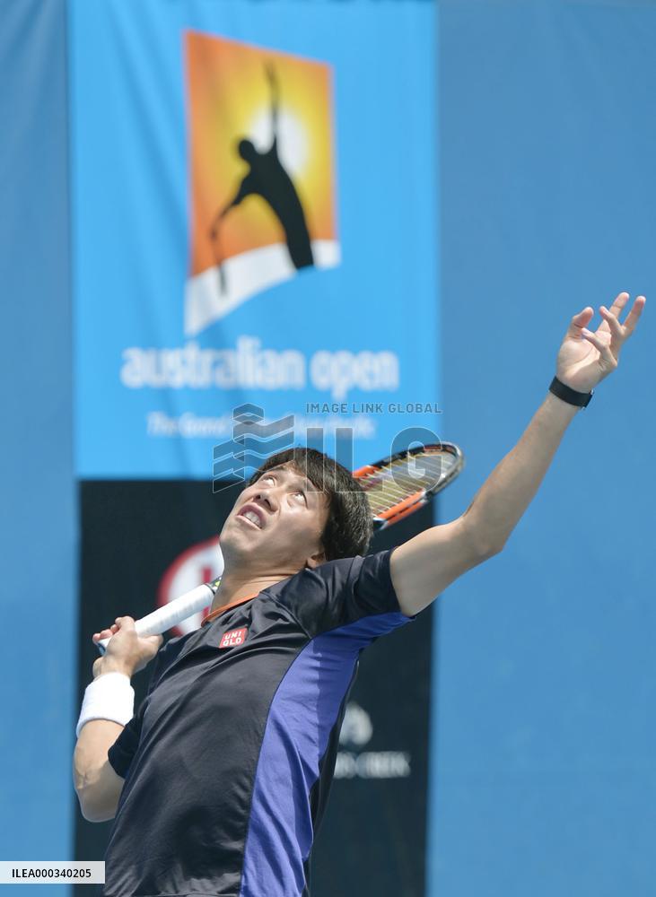 Japan's Nishikori ready for Australian Open