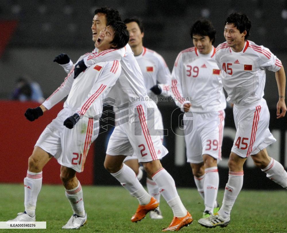 China beat S. Korea 3-0 in East Asia championship