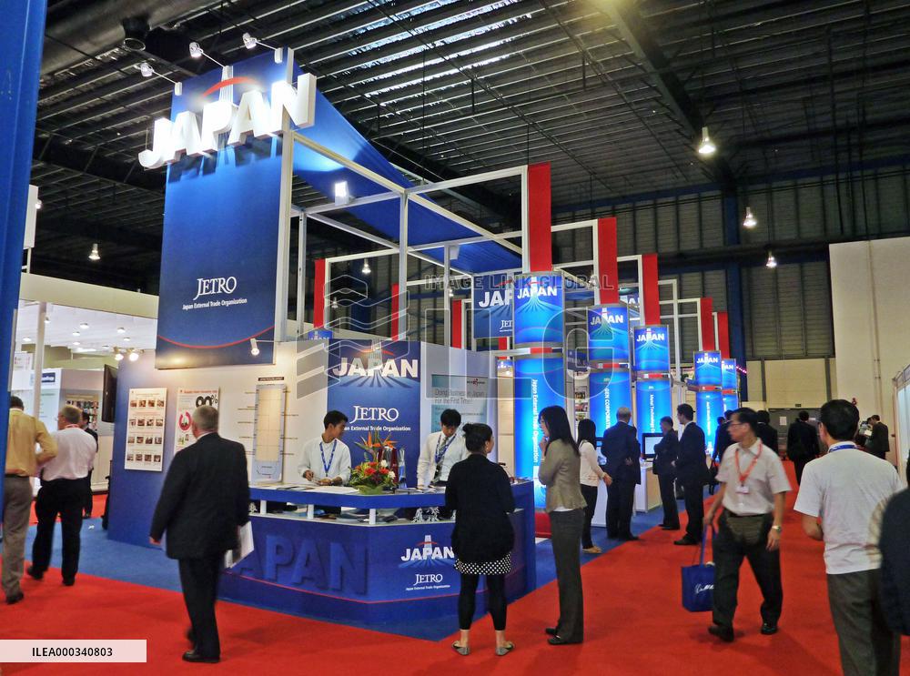 Japan booth at Singapore Airshow