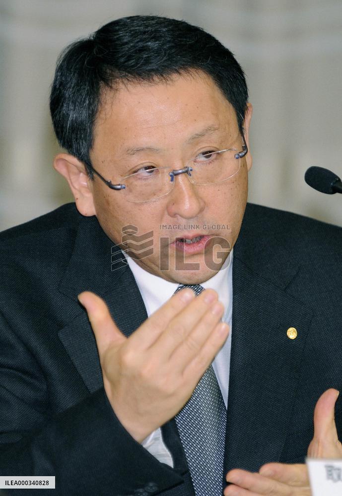 Toyota Motor president denies safety risk coverup