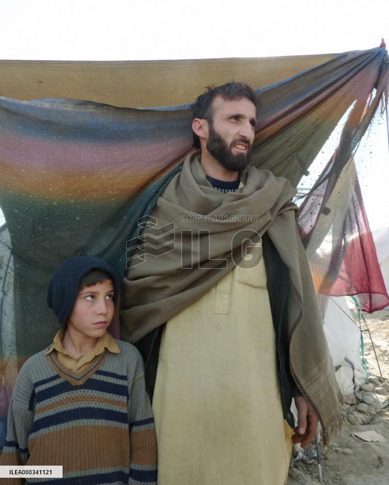 Flood victims in Pakistan