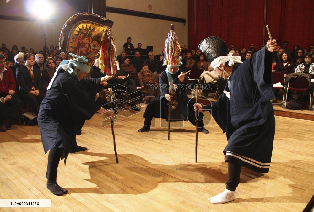 Japanese traditional dance, music performed in Kosovo