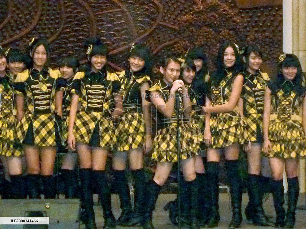 JKT48 performs in event