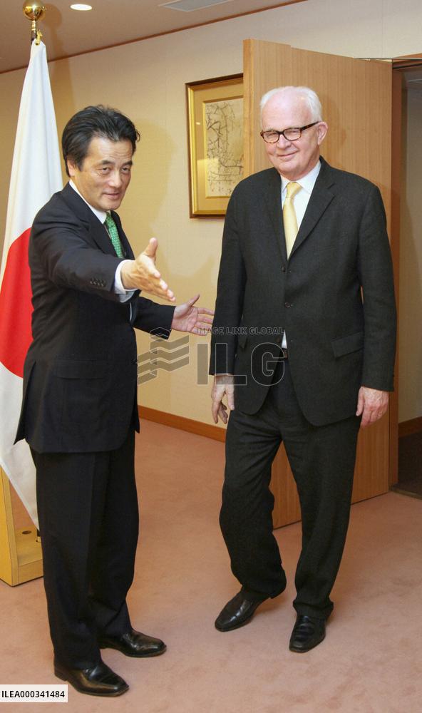 Okada, Bosworth agree to resume N. Korea nuke talks
